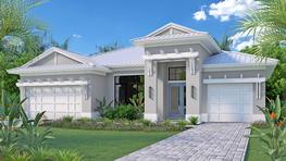 Island elevation (showcasing metal roof option)